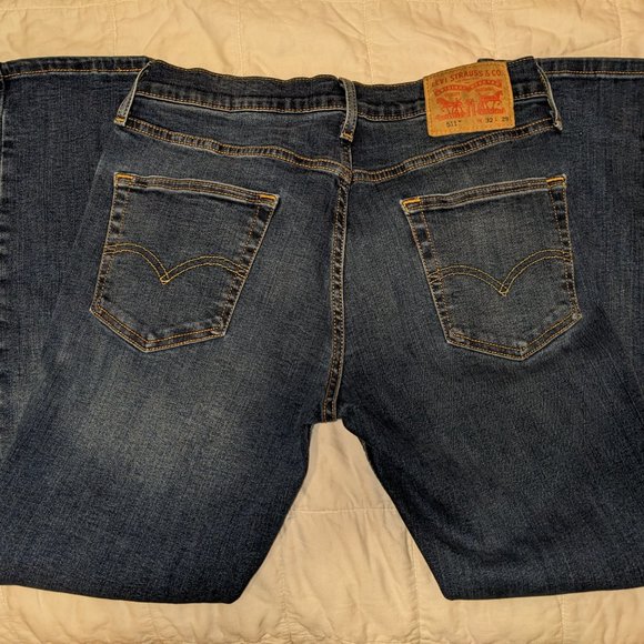 Levi's Men's 511 Slim Jeans, Panda - Advanced Stretch, 32W x 29L - Picture 2 of 2